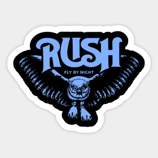 rush fly by night Sticker